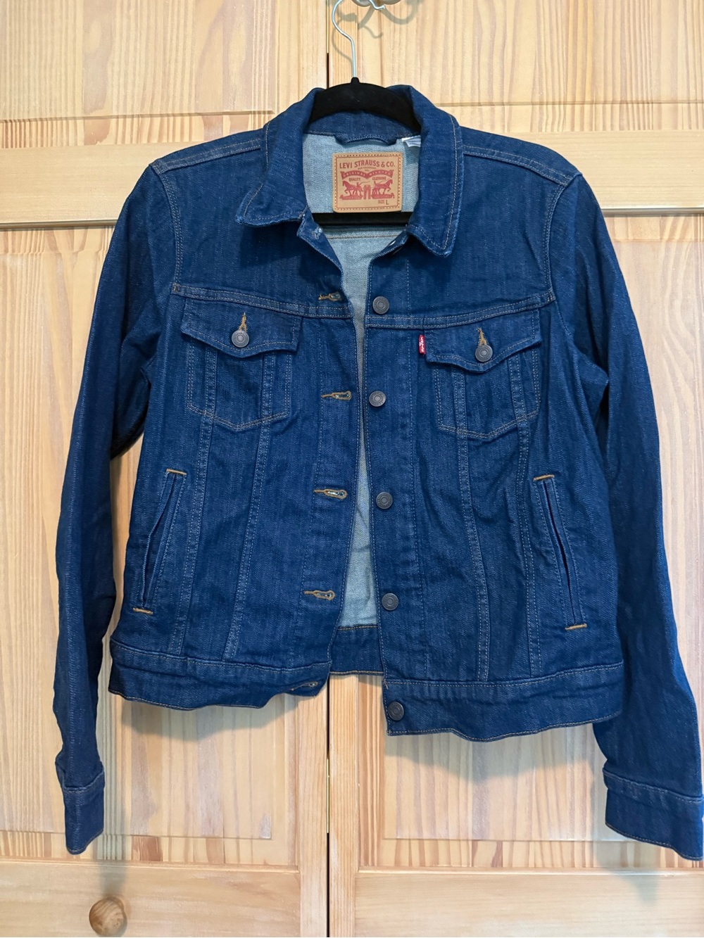 Levi's Women's Indigo Blue Denim Jacket